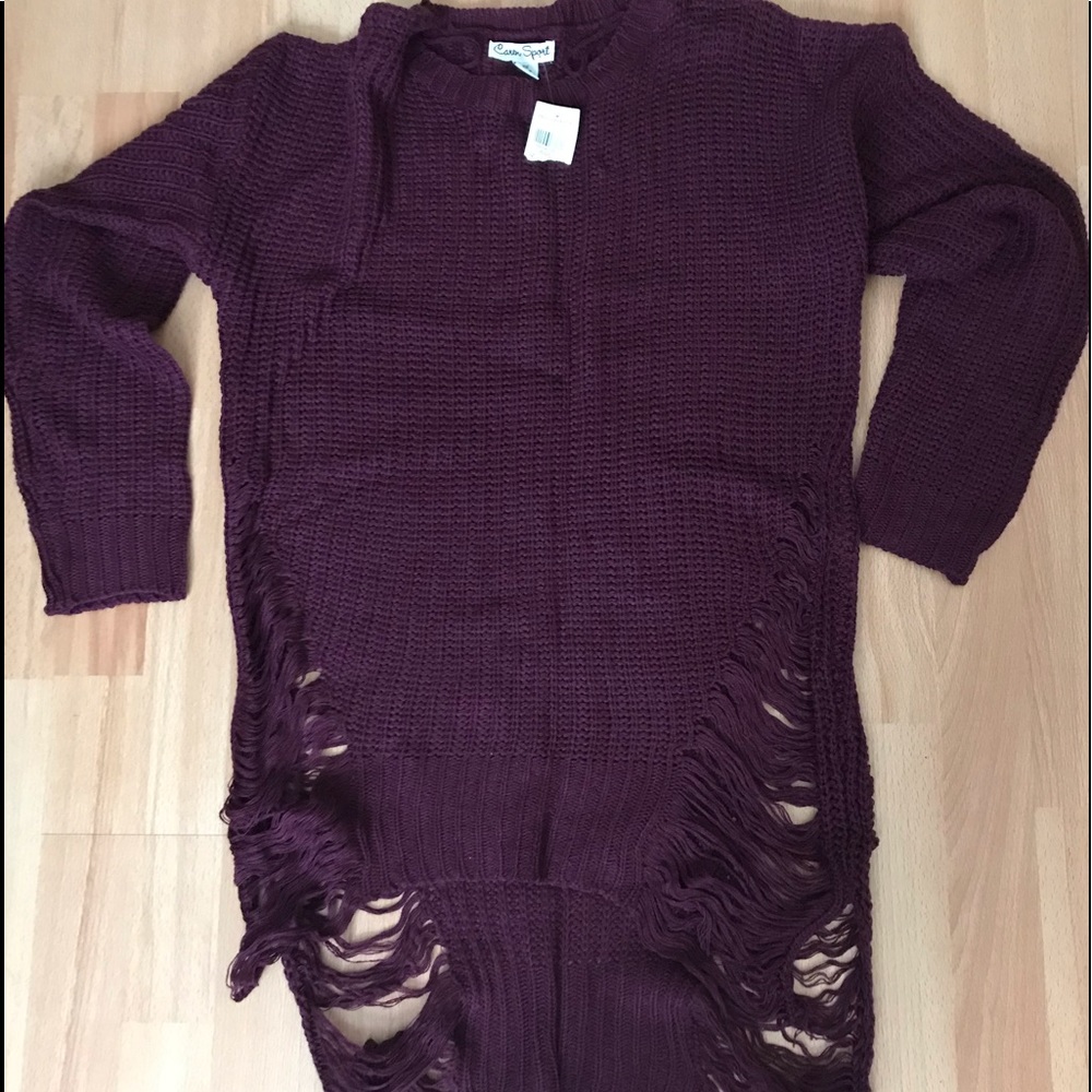 CAREN SPORT KNEE LENGTH SWEATER